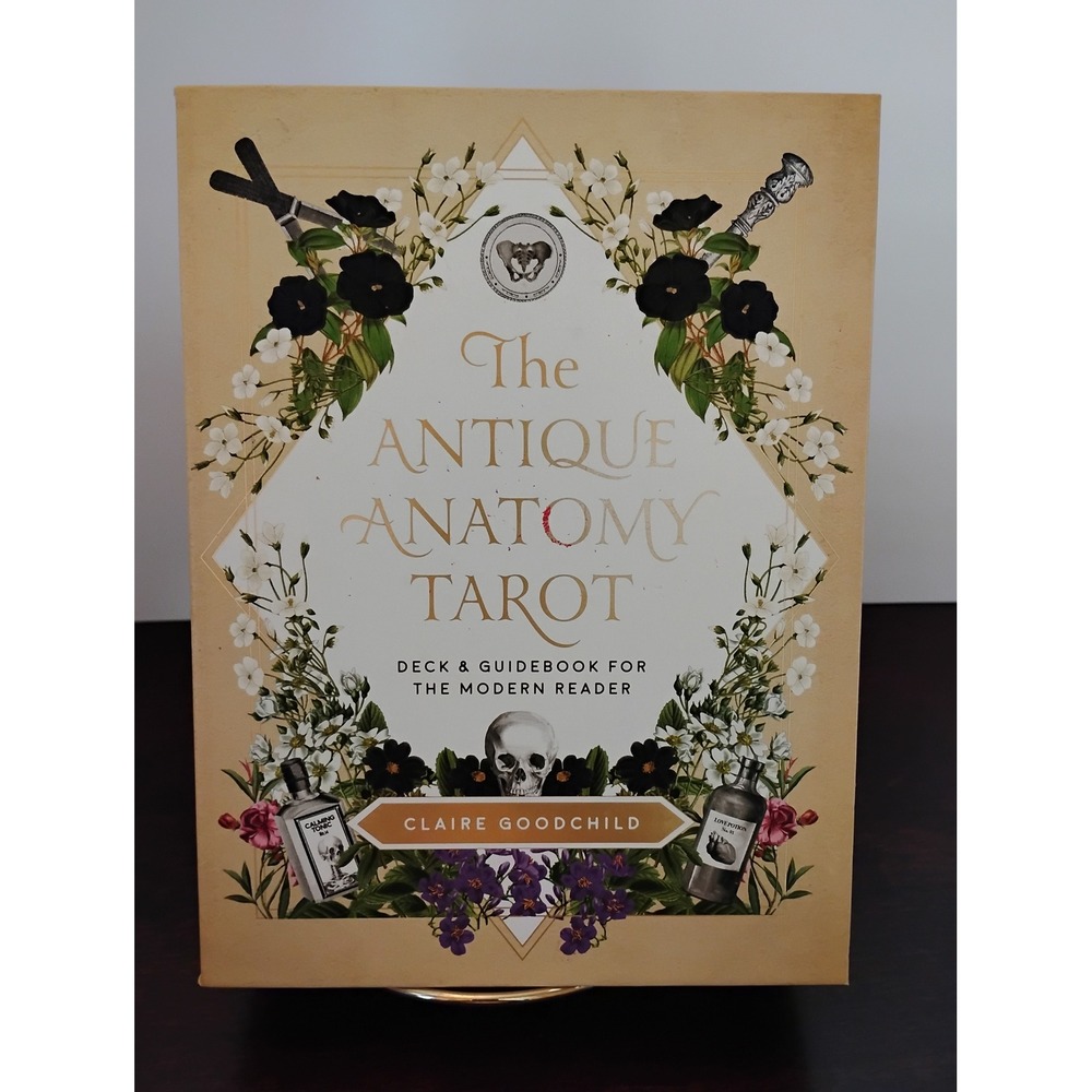 Antique Anatomy Tarot Deck & Guidebook Claire Goodchild‎ Abrams Noterie 78 Cards